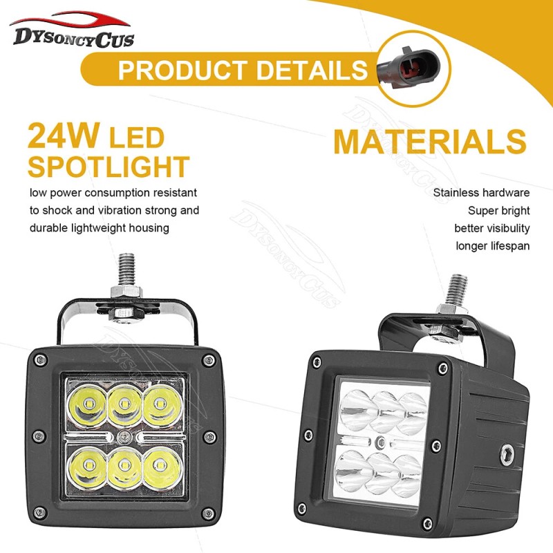 DYSO FIT POLARIS RANGER 900 XP -UPGRADE TO 24W LED