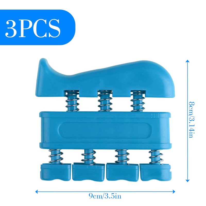 Thyonta 3PCS Finger Grip Trainer Portable and Durable Rehab Bi-Directional