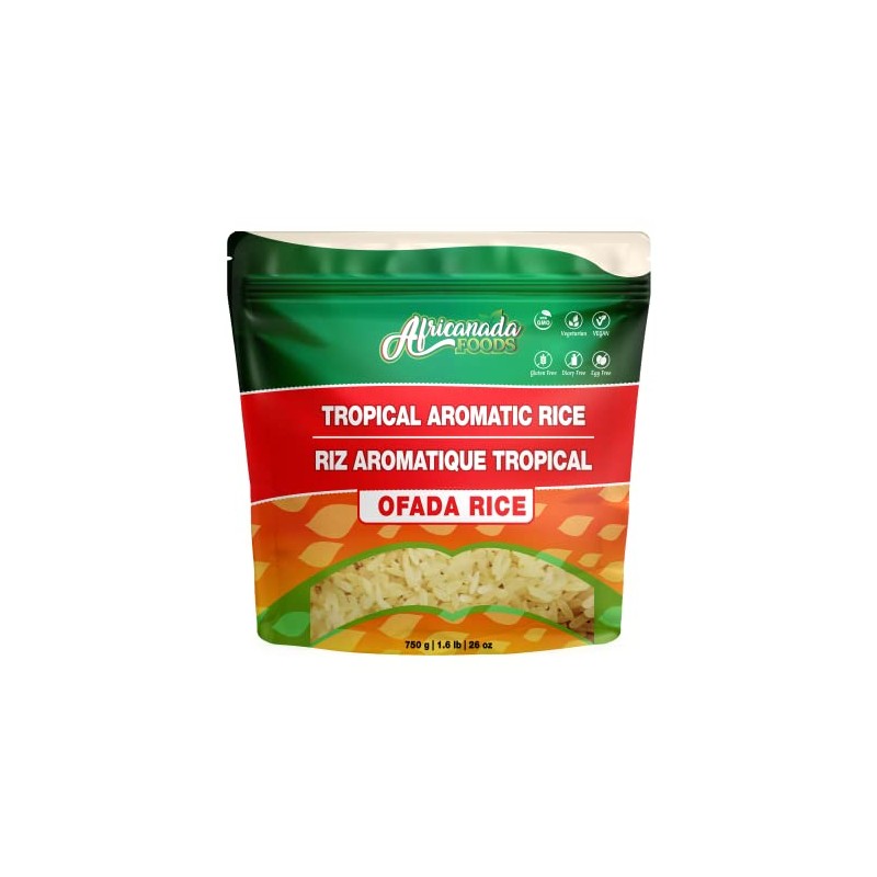 All Natural Tropical Aromatic Rice | Unpolished Ofada Rice |