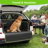 SUV Cargo Liner for Dogs, Upgraded Scratch-proof Leather 15.79" Heightened