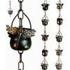 Generic AJSales Decorative Dragonfly Iron Rain Chain - 3 Feet