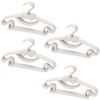 DIZLAS Baby Hangers Kids Hangers Plastic Laundry Hangers Set of