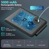 Heated Shower Mirror Fogless for Shaving, 3 Colors Stepless Dimmable