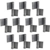 Gedotec Hinges for Welding, Pack of 10, Weld-On Tape for