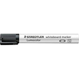 STAEDTLER Lumocolor 351 B-9 Flip Chart Pens, Whiteboard Markers, Cases and Accessories, Black, Pack of 1
