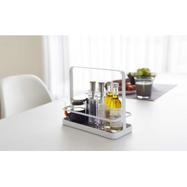 Yamazaki Spice Rack, Alloy Steel, White, One Size