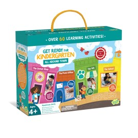 Peaceable Kingdom Get Ready for Kindergarten Learning Around Town – Kindergarten Readiness Activity Set for Kids Ages 4 & Up