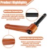 HONGECB Clamping Lever Handle, 4 Adjustable Mounting Handles, M8 Adjustable