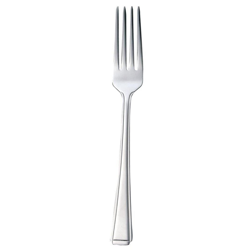 Olympia Harley Stainless Steel Table Forks (Pack of 12), Silver,