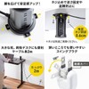 Sanwa Direct 700-TAP075W Power Tap Tower, 12 Outlets, 2 USB-A