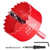 2-1/4" HSS Bi-Metal Hole Cutter with Pilot Drill Bit, Hole