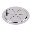 SeaLux Marine Round Butterfly Vent with Side Knob Stainless Steel