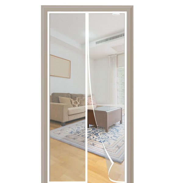 CWEEN CLU Magnetic Fly Screen Door, 120 x 230 cm,