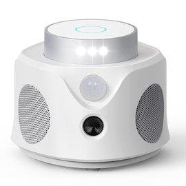 Ultrasonic Mice Repellent for House Indoor Pest Repellent Mouse Rat Sonic Deterrent Device, Drive Away Mice from Home - No Killer Traps, Grey 1 Pack