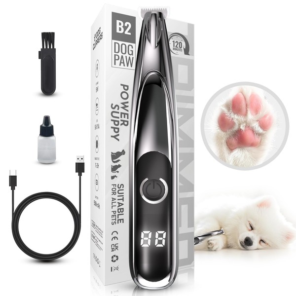 Coldspot Dog Paw Trimmer, Small Pet Shaver for Dog, Pet