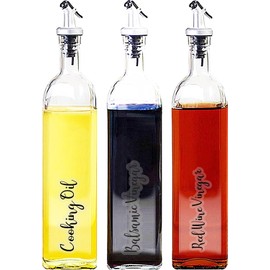 Mintitude Etiquetas Modernas para Botellas de Aceite Y Vinagre, Juego de Etiquetas Minimalistas Impermeables para Recipientes de Cocina (Paquete de 12, Negras)