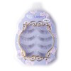 Musegetes MEN0024 False Eyelashes, Natural, Popular, 5 Pairs
