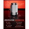 Sposuit M12x1.5 Lug Nuts - Replacement for 2006-2024 Honda Civic,