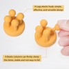Razor Holder Shaver Hook Hanger Stand - 4Pcs Silicone Toothbrush