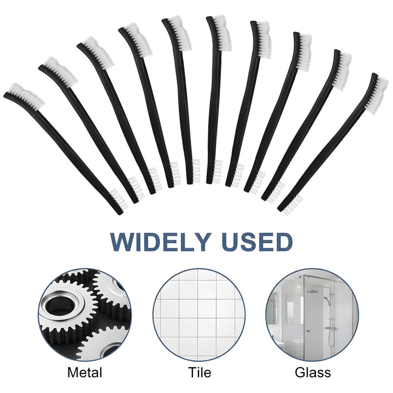 10 Pcs Small Cleaning Brushes Double-Ended Detail Cleaning Brush
