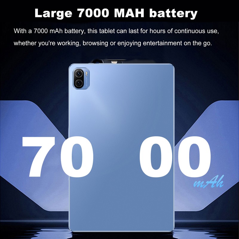 Tablet 8GB+256GB 10.1 inch Screen 5G Calling Snapdragon 888 Processor