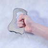 Tansozer Gua Sha Scraper Stainless Steel Fascia Tool Spa Acupuncture