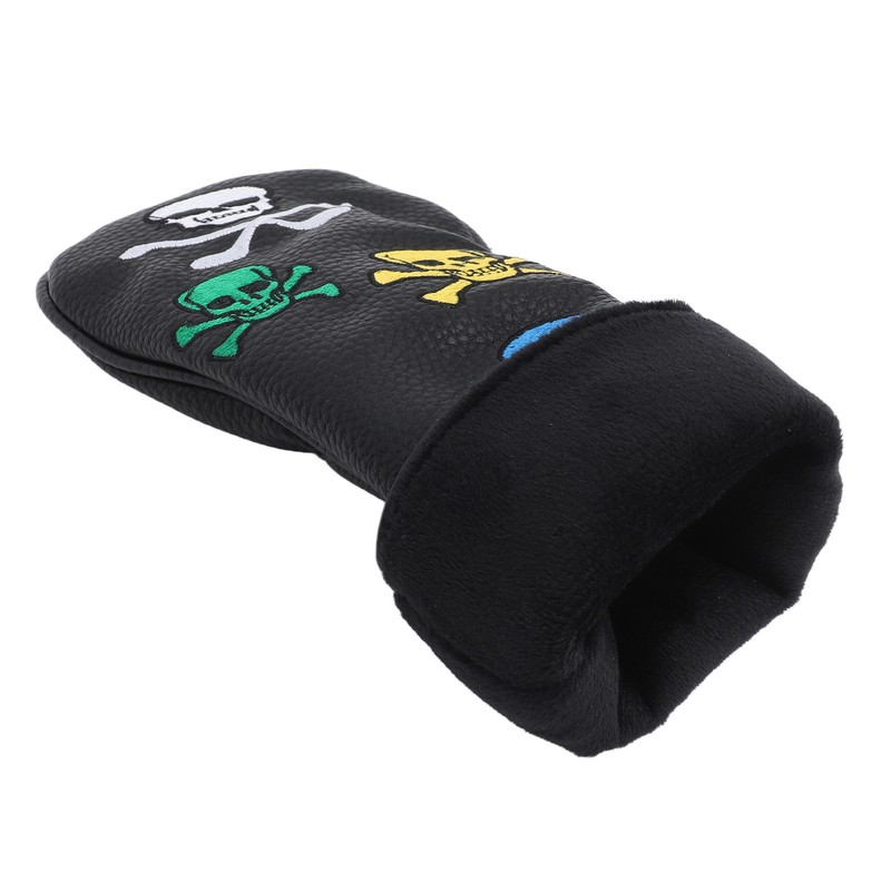 4Pcs Skull Golf Club Head Covers Golf Club Headcovers Colorful