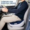Ergonomic Memory Foam Seat Cushion with Adjustable Width & Dual