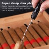 KEENSUN 2-in-1 Cigar Draw Enhancer & 9mm Punch Cutter |