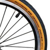BROMPTON SCHWALBE MARATHON RACER TIRE BLACK/TAN WALL 16x1 1/3 (ETRTO 35-349) SCHWALBE MARATHON RACER TIRE TAN COLOR 16"