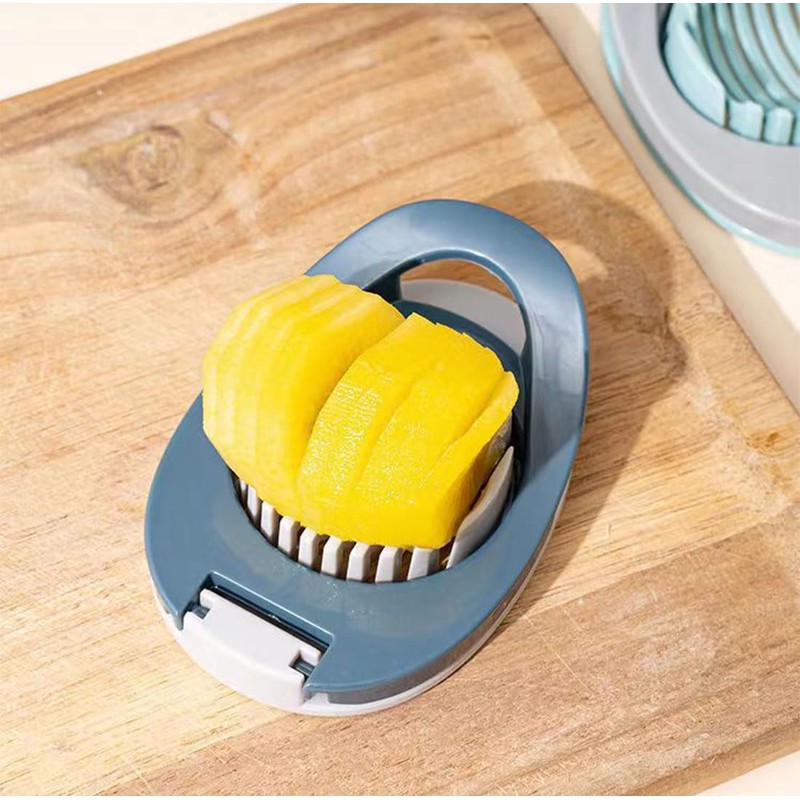 Egg Slicer with Stainless Steel Wire Egg Slicer, Multifunctional Egg