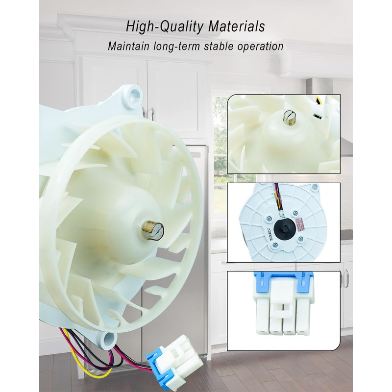 Refrigerator Evaporator Fan Motor Replace EAU64824806 Z40E12MS1A0-57K06 Fit for LG