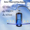 CXRUY Bug Zapper, Mosquito Zapper Outdoor Indoor Solar Powered, Battery