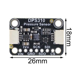 DONGKER DPS310 Atmospheric Pressure Sensor Module,300-1200hPa 3.3V 5V Sensor Module with Clearly Marked ‑40 to +85°C Temperature 300‑1200 hPa Pressure