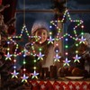 Therlan Pack of 2 LED Window Decoration Christmas, 62 LEDs