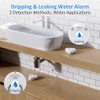5 Pack Water Leak Detectors - Adjustable Audio Alarm System