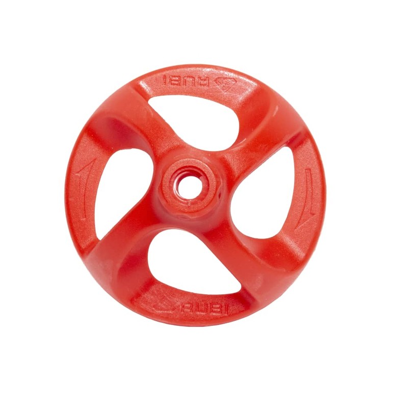 Cyclone Caps - Reusable 1/4" Thread, Eccentric Detail, Crowned Grip,