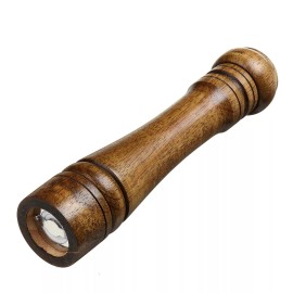 Unbranded Kitchen Tools Cooking Pepper Grinder Hand Movement Oak Solid Wood Pepper Mill US - 3Pcs Set