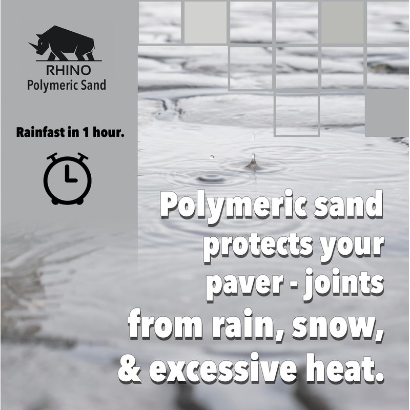 Rhino Power Bond Plus - Polymeric Sand for Pavers and