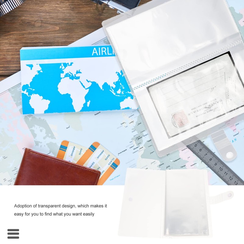 Operitacx 2pcs Memory Cards Album Tidy Organized Storage for Cards