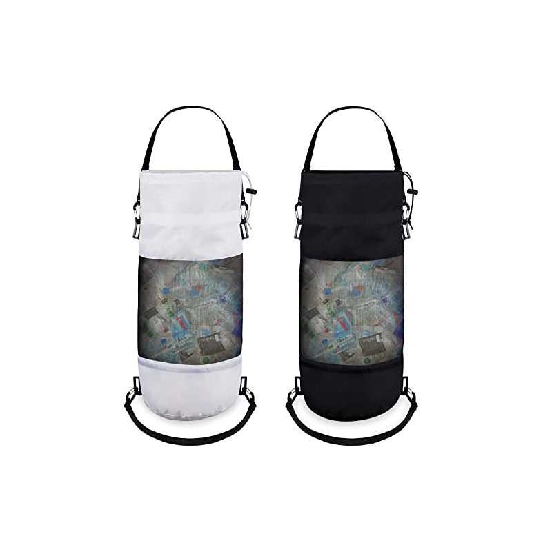Portable Mesh Trash Bags for Boat and Outdoor Activities
