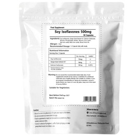 UKHealthHouse Super Strength Soy Isoflavones Complex Capsules 500mg x 90