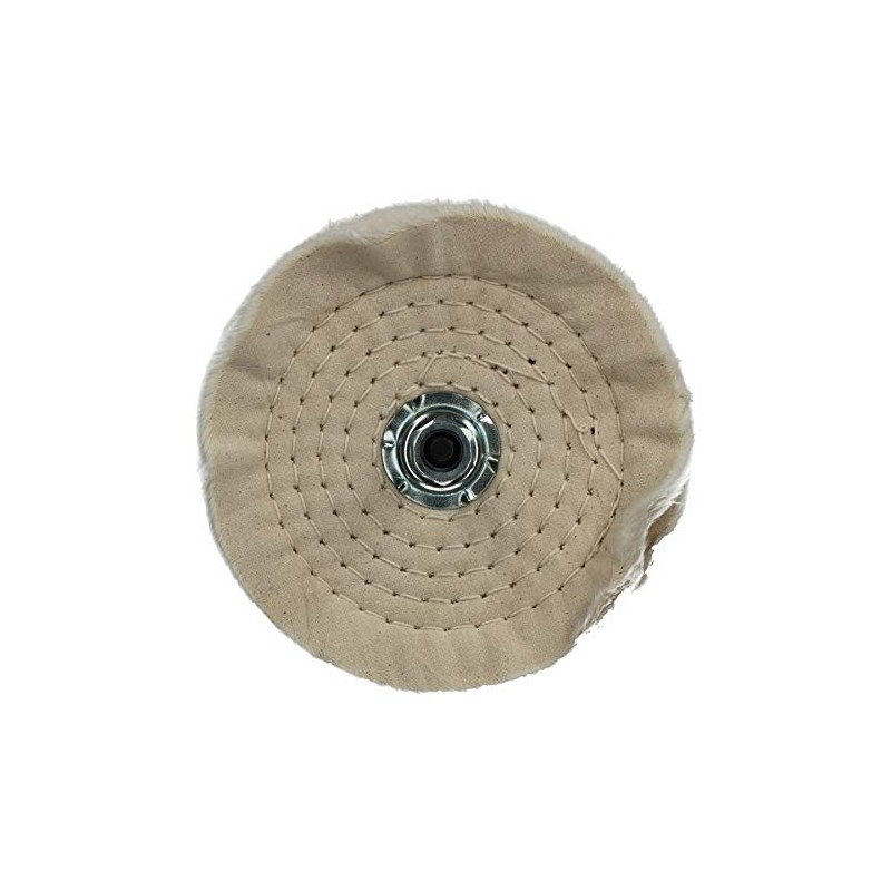 6" 150mm Soft Polishing Buffing Mop Cleaning Wheel with 6mm