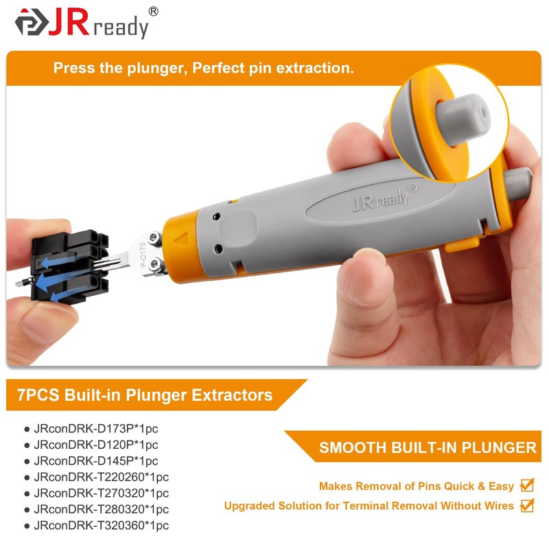JRready ST5344 Pin Removal Tools Mini-Fit Jr Extraction Tool Micro-Fit