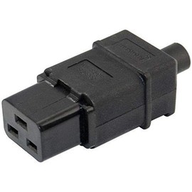 CABLEPELADO C19 Plug | IEC320 C19 | 16A 250V CE | Suitable for Workstations, High Performance Servers, UPS PDU, Routers and Switches, Large Networks, WiFi, Medical Devices