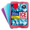 4 Lonchera Bolsas De Hielo Congelador Bolsa De Hielo Delgada