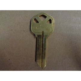 Kwikset KW1 Brass Key Blank  Uncut Made in the USA - Quantity 2 - EL077