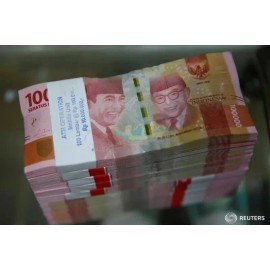 INDONESIAN RUPIAH  100,000 X 10 = 1 MILLION (1,000,000) IDR CIRCULATED INDONESIA