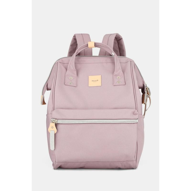 Himawari Water Resistant Canvas Backpack Bag with Side Pockets -