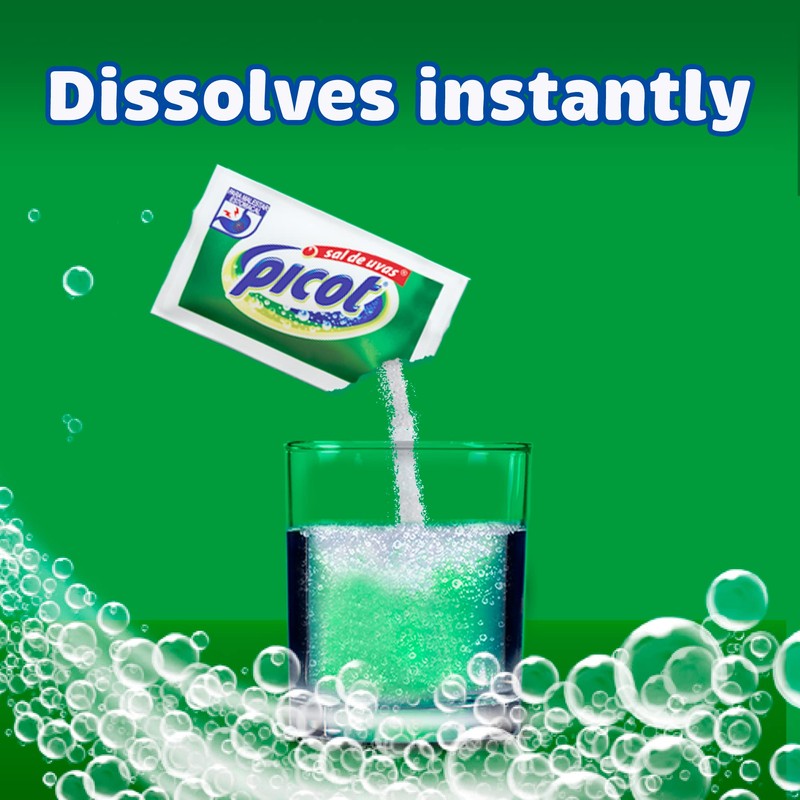 Sal de Uvas Picot, Effervescentl, Powder Solution, Antacid, 3-Pack of